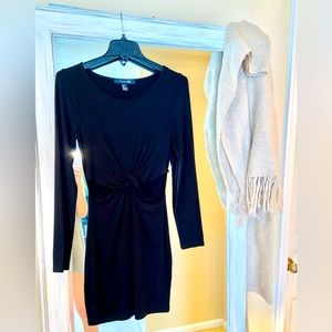 Forever 21 black cutout dress